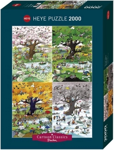 Puzzel 2000 stukjes HEYE – Vier seizoenen