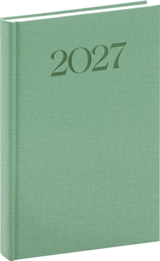Notique Biella dagagenda 2027 groen 15 × 21 cm