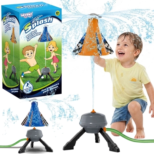 WOOPIE waterraket voor in de tuin