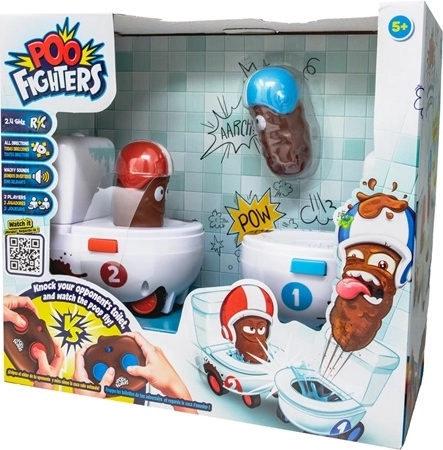 Poo Fighters – toiletduel met afstandsbediening