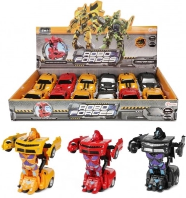 Teddies Transformer auto naar robot