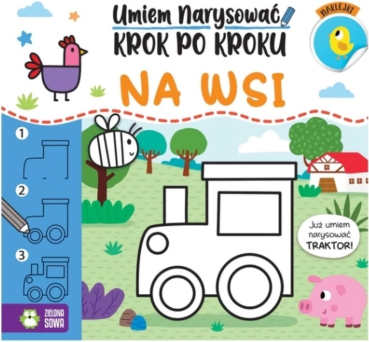 Ik kan stap voor stap tekenen: Op de boerderij