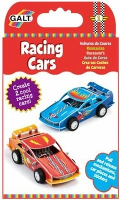 Creatieve set raceauto’s Galt voor kinderen