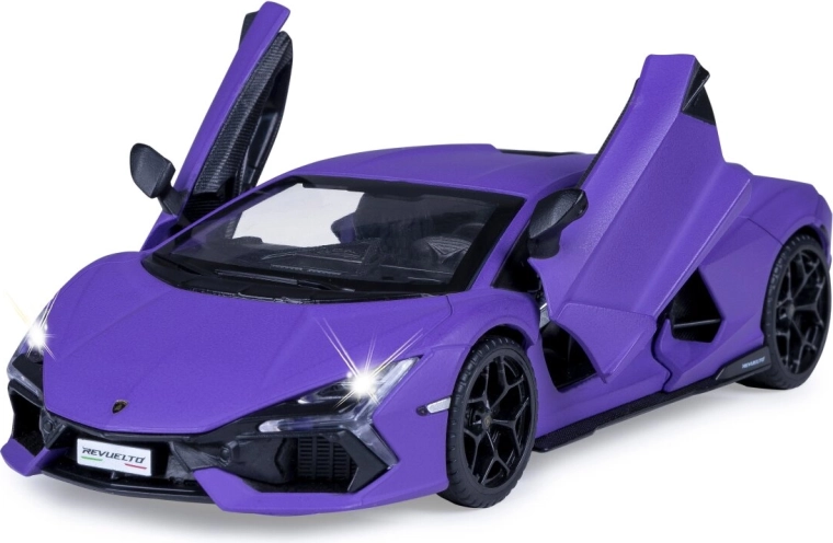 JAMARA Lamborghini Revuelto metalen model 1:32 paars
