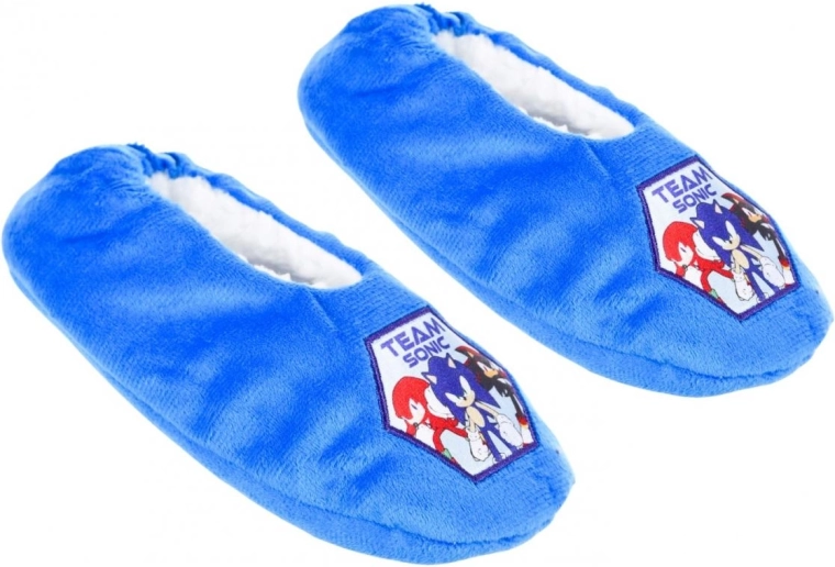 Blauwe Sonic kindersloffen