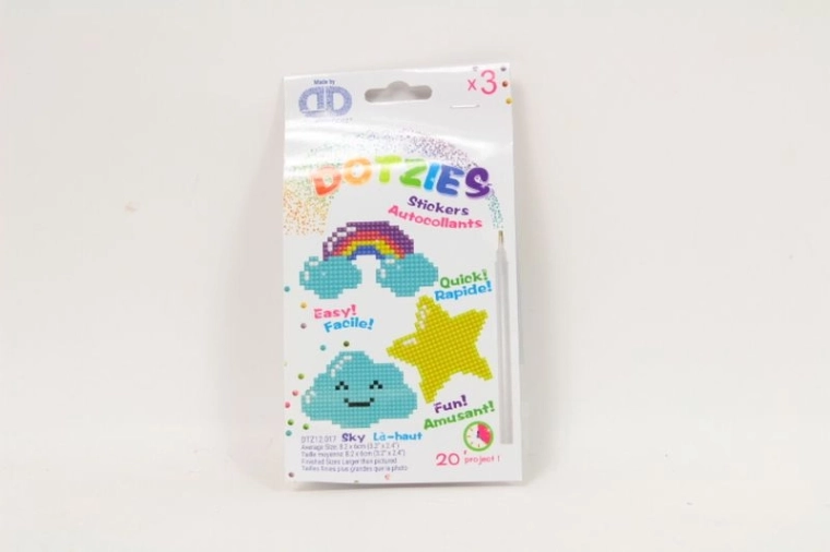 Diamond Dotz set stickers voor diamond painting Sky (3 stuks)