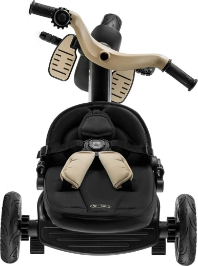 360° draaibare zitting en comfort in half-ligstand