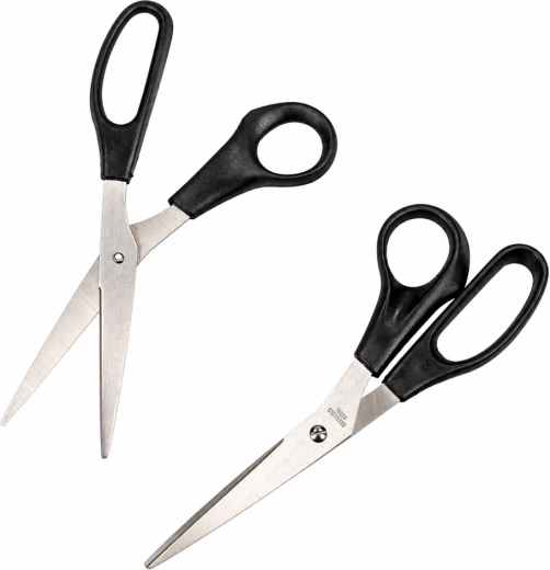 Kantoorschaar Taurus zwart 21 cm - 1 stuk