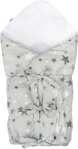 Stevig en toch zacht inbakeren met drie linten