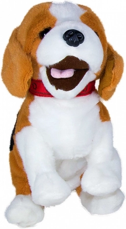 Reageert op stem en voert opdrachten uit