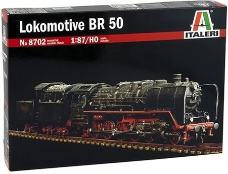 Model locomotief BR 50 om te lijmen