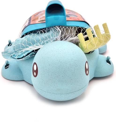 Praktische schildpad als box en handgreep