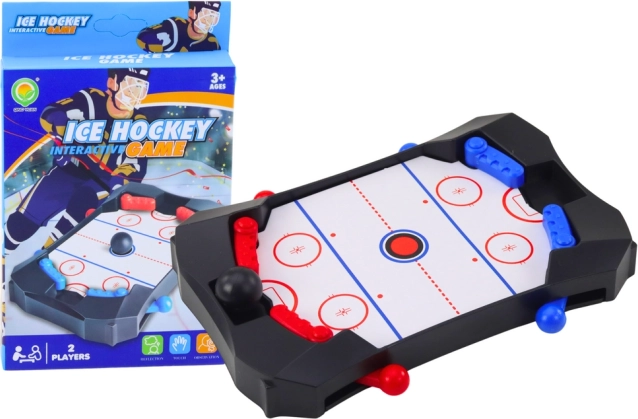 Mini hockeyspel zwart