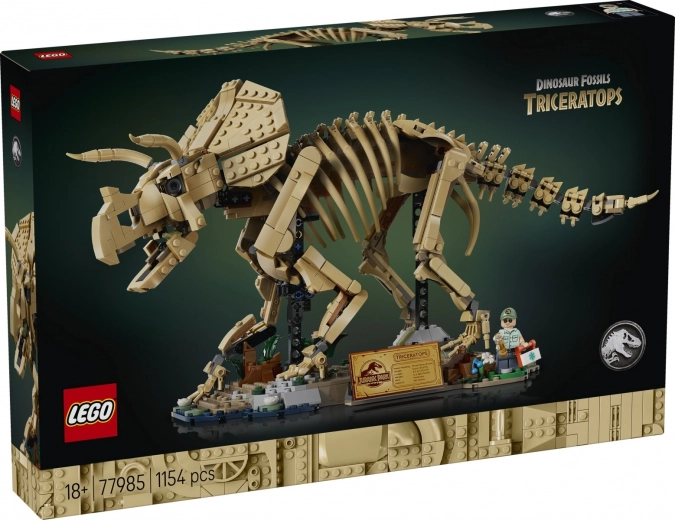 LEGO Jurassic World dinosaurusfossielen: triceratops