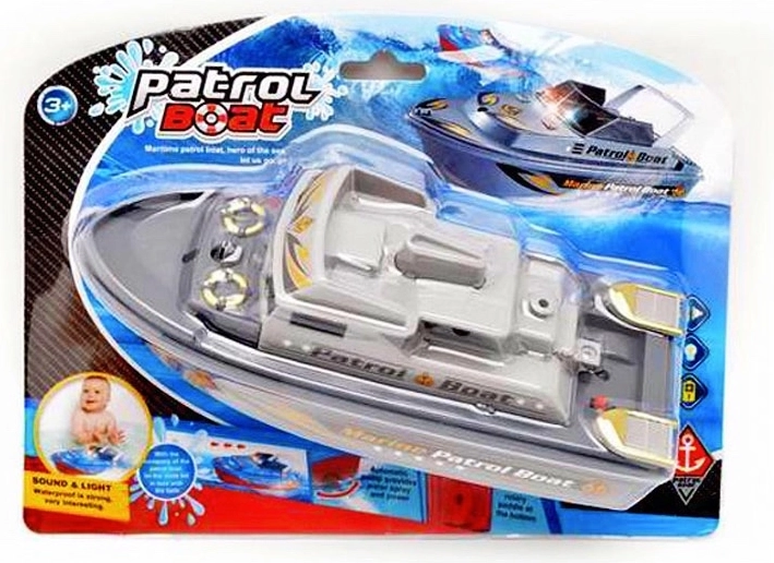 Boot met licht en geluid