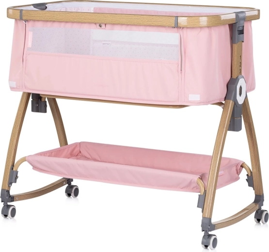 2-in-1: wieg en aanschuifwieg aan het bed