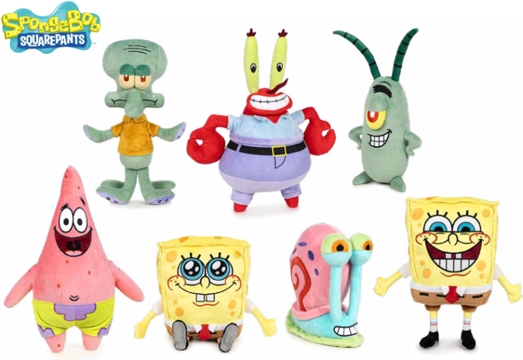 Pluchen speelgoed SpongeBob 30 cm - 1 stuk