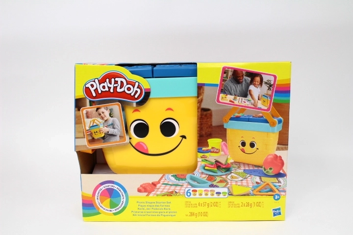 Play-Doh creatieve picknickset met klei en gereedschap