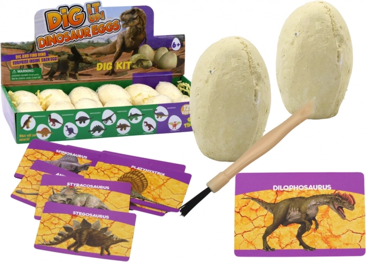 Archeologische set Dinosaurusei