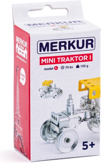 Merkur mini bouwset tractor