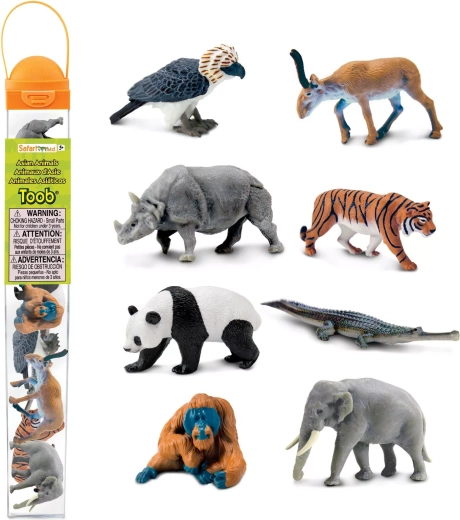 Safari Ltd. tuba met Aziatische dieren