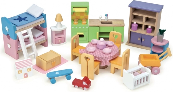 Le Toy Van startset meubels voor het poppenhuis