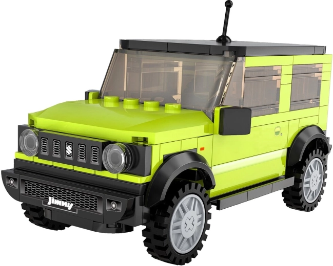 CaDA Suzuki Jimny 1:24 groene bouwset