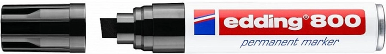 Permanente marker Edding 800 zwart