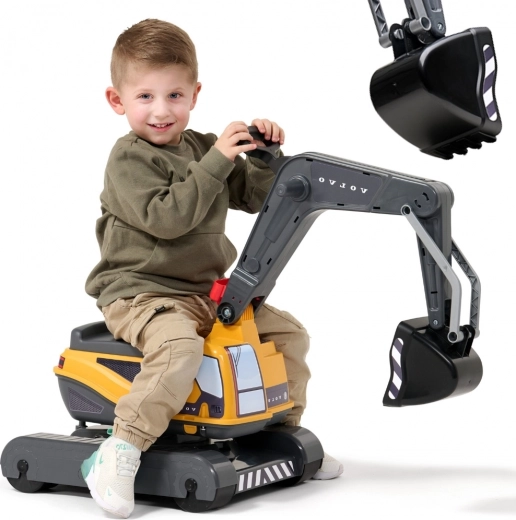 FALK Volvo wielgraafmachine met draaibare cabine en bak