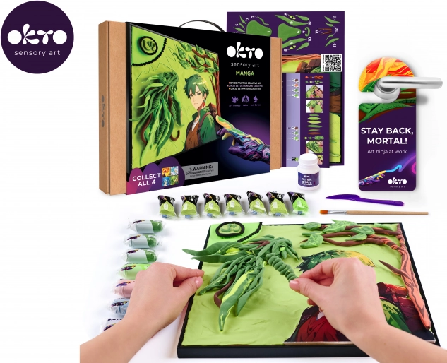 Okto creatief set manga elementen Aarde 30 × 40 cm