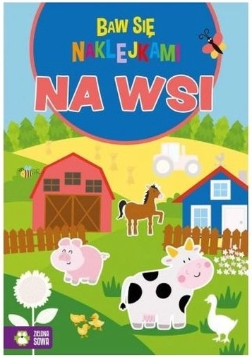 Speel met stickers: op de boerderij