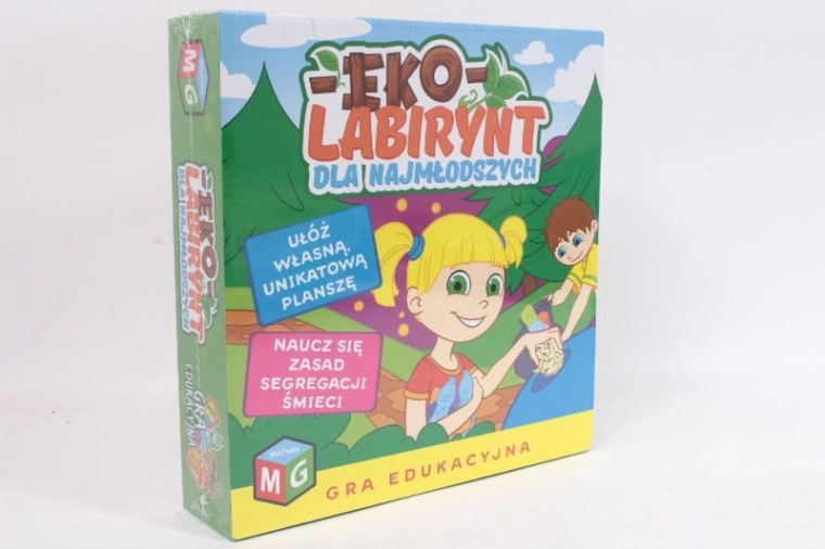 Eko-labyrint voor de allerkleinsten – educatief spel