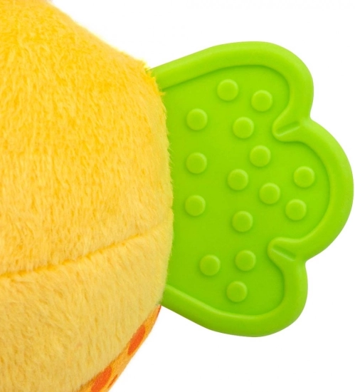 Staartje als bijtdeel met noppen