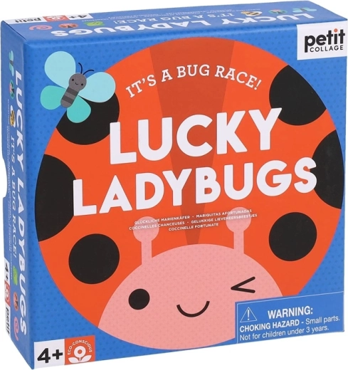 Petit Collage spel Gelukkige lieveheersbeestjes