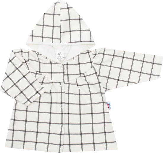 Comfortabele hoodie met capuchon en drukknoopjes