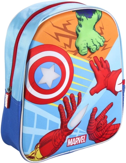 Marvel Avengers 3D rugzak met licht 31 cm - 1 stuk