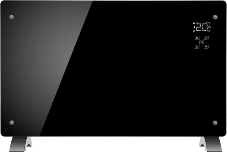 glazen convectorradiator met wifi MalTec CH7000DWB 2000 W