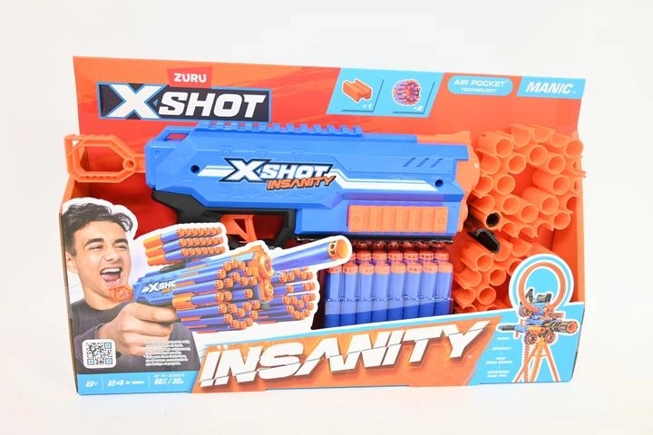 Blaster ZURU X-Shot Insanity Manic voor schuimpijltjes