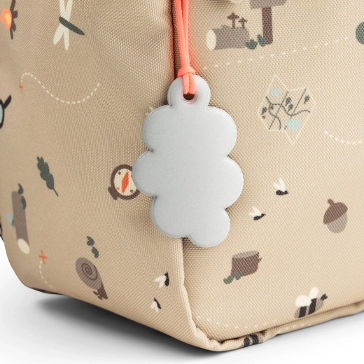 Done by Deer kinderrugzak Tiny trails zandkleurig, 7,5 l