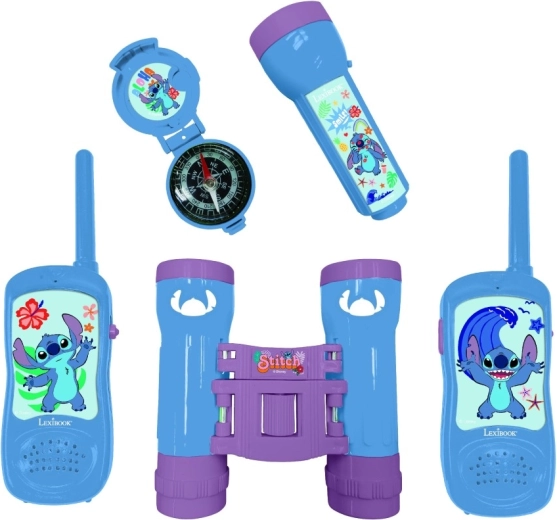 Verrekijker en zaklamp voor ontdekking