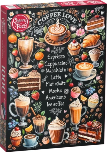 Cherry Pazzi Puzzel Tijd voor koffie 1000 stukjes