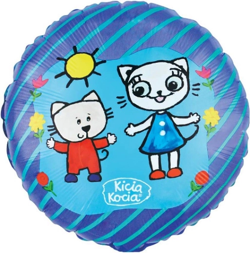 Folieballon Kicia Kocia en Nunuś 46 cm