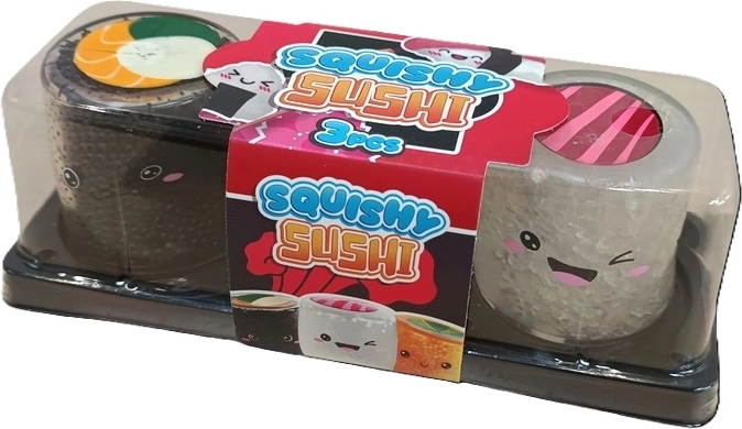 Antistress knijpspeeltje in de vorm van sushi - 1 stuk
