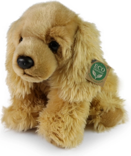 Rappa pluchen zittende cocker-spaniëlhond Eco-Friendly 30 cm