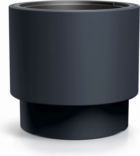 Bloempot met inzet HEOS Prosperplast antraciet
