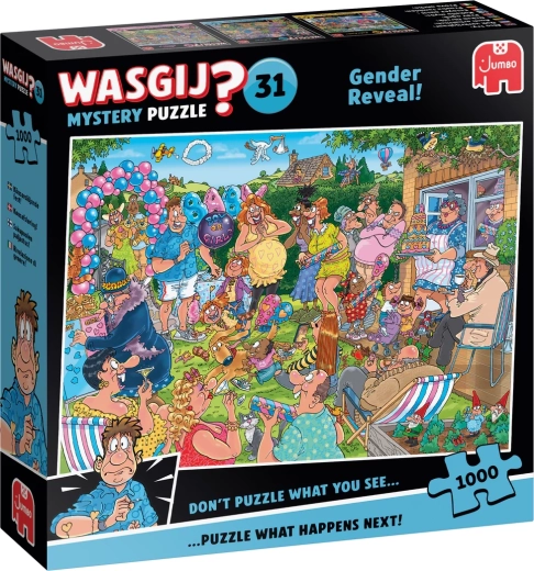 Jumbo Wasgij Mystery 31: de genderonthulling – puzzel 1000 stukjes