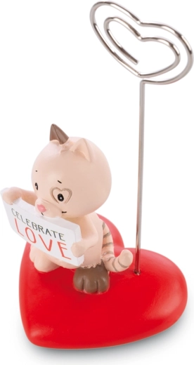 Love Cat-design met de tekst „Celebrate Love“