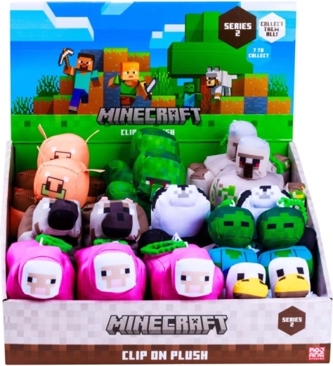 Pluchen sleutelhanger Minecraft serie 2