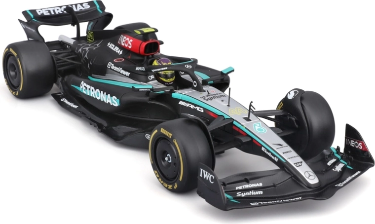 Authentiek design Mercedes-AMG Petronas W15 (2024)