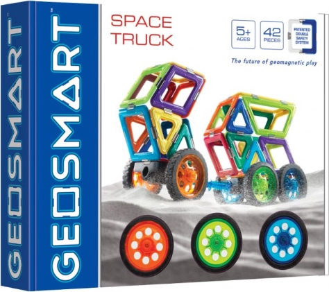 Magnetische Bouwset GeoSmart Ruimtevrachtwagen 42 stukken